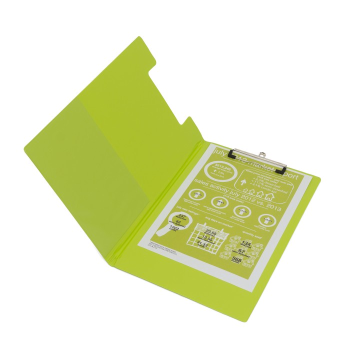 

Bantex Clipboard With Cover Folio Lime #4211 65 Berkualitas