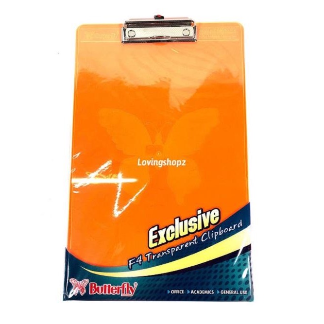 Clipboard Plastik/Papan Ujian Plastik Berkualitas