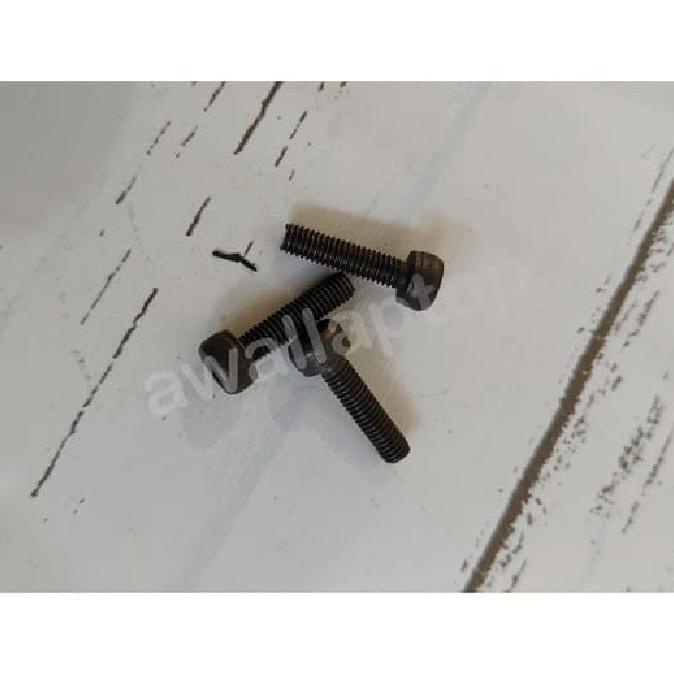 DELLAS Baut L 3mm 150mm 1.2cm x 3mm Panjang 150mm baut L hitam