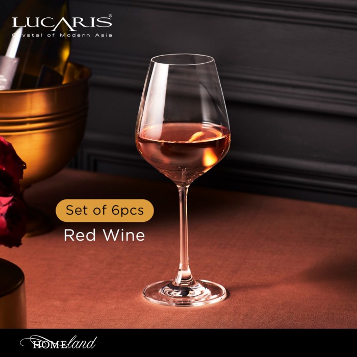 GELAS RED WINE LUCARIS KRISTAL