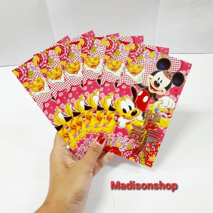 

HARIS PRODUK !!! Angpao Panjang Mickey Mouse Angpau Kado Anak Murah Amplop Uang Sincia - TERBARU