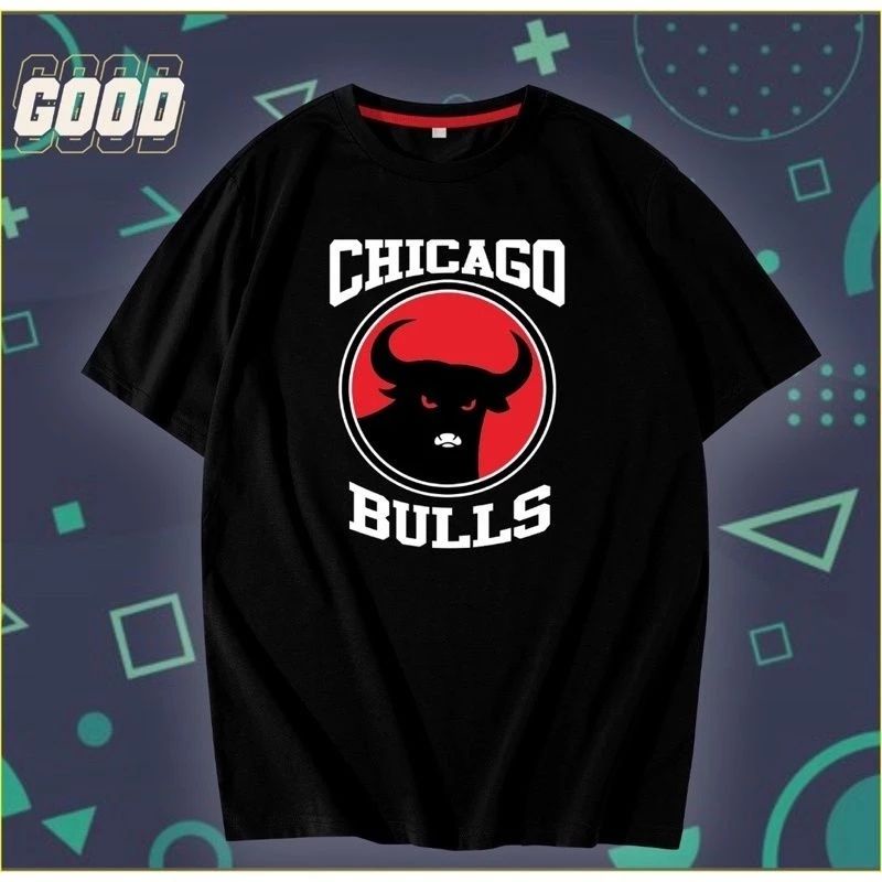 KAOS PRIA/WANITA DISTRO CHICAGO BULLS BANTENG