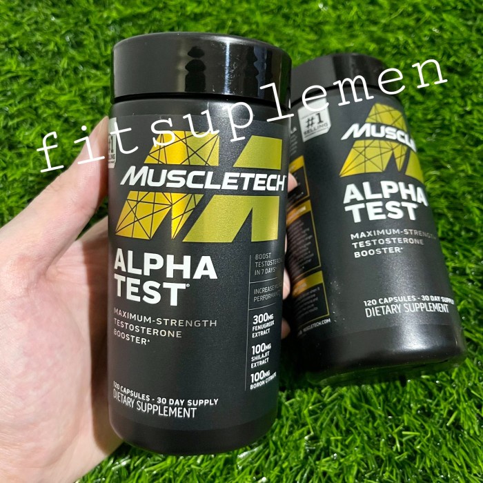 MT Alpha Test 120 caps Testoterone Booster Testo Testobooster 120caps