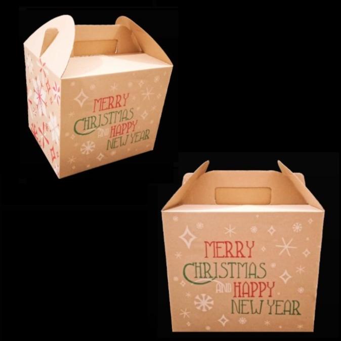 

Silahkan Order] box hampers natal kotak dus jinjing packing christmas hampers tenteng