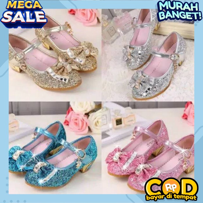 Sendal Anak Perempuan Sandal Anak Perempuan Jinjit Remaja Import Sandal Pesta Heals Hells Sendal Pri
