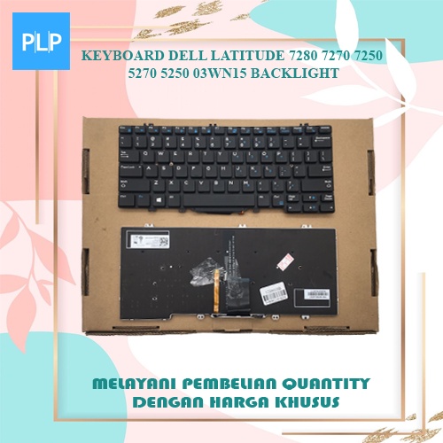 Keyboard Laptop Dell Latitude 5280 5290 7280 7290 Backlite
