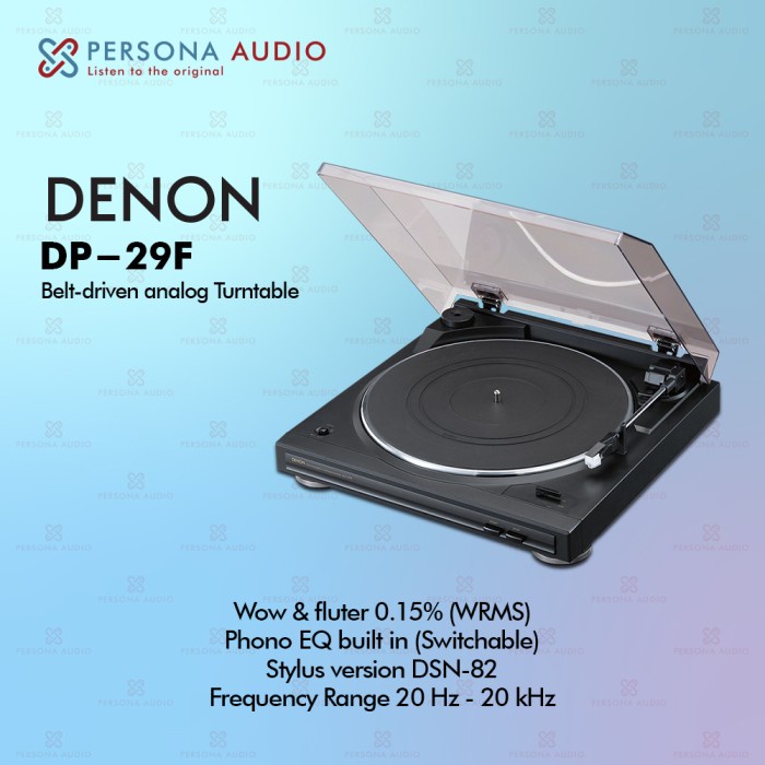 Denon Dp-29F Turntable / Denon Dp29F / Denon Dp 29F Turntable