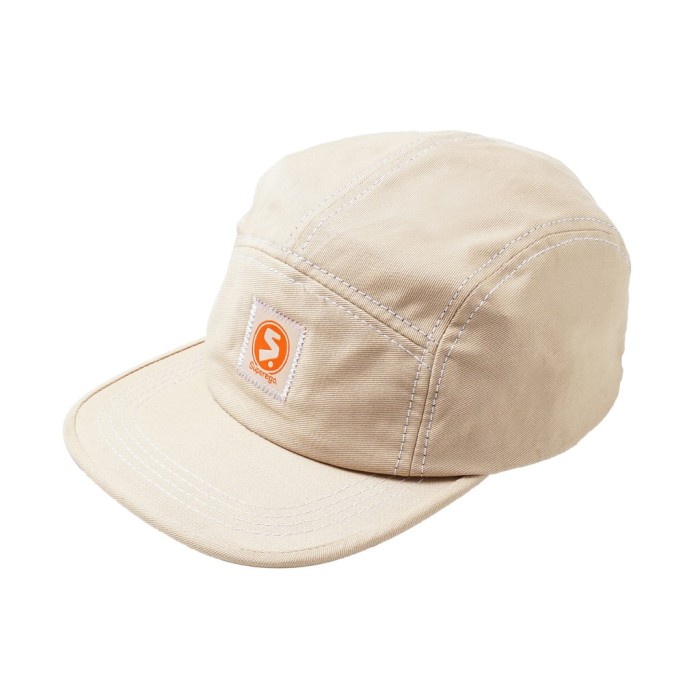 Topi Topi Superego Five Panel Beige Woven(Y2X4) Topi Basis Ori Topi Pria Original Topi Pria Wanita T