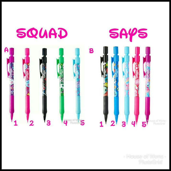 

GRATIS ONGKIR SMIGGLE SQUAD MECHANICAL PENCIL - PENSIL MEKANIK SMIGGLE !!!