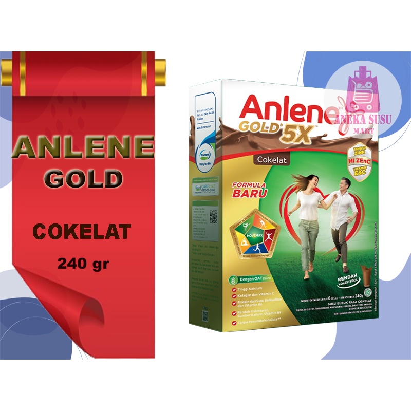 

Anlene Gold Cokelat 240 gr