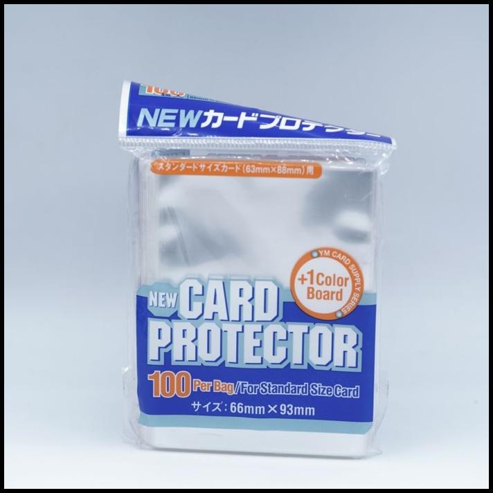 

TERBARU CARD PROTECTION PROTECTOR SAMPUL KARTU GAME PLASTIK 66X93MM !