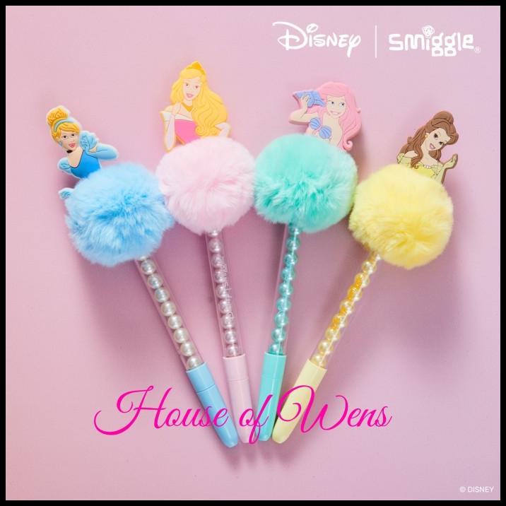 

BEST DEAL SMIGGLE DISNEY PRINCESS NOVELTY PEN ORIGINAL - PULPEN DISNEY !!!!!!