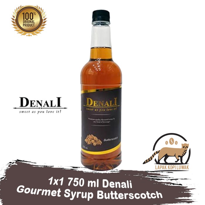 

Denali Syrup rasa Butterscotch