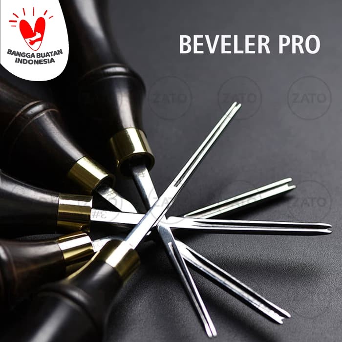 Leather Beveler PRO Black - leather tool - leather tools