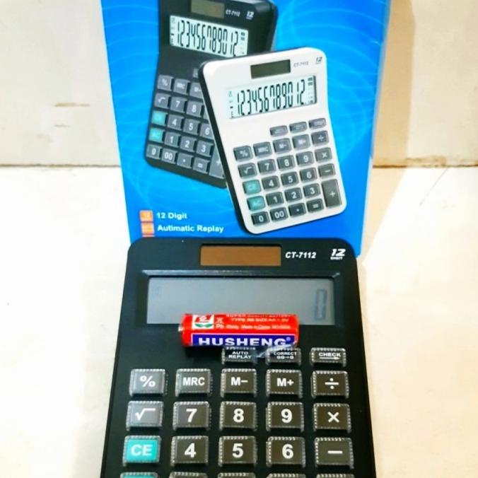 

Produk Terbaik] Kalkulator CITIZEN CT 7112 calculator CT-7112 kasir alat hitung menghi