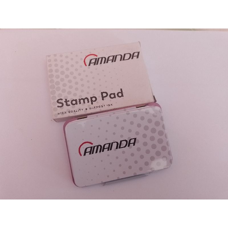 

Stamp Pad/Bak Stempel Kosong Amanda