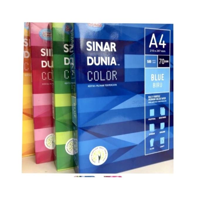 

Produk Terbaik] Kertas hvs warna a4 sidu