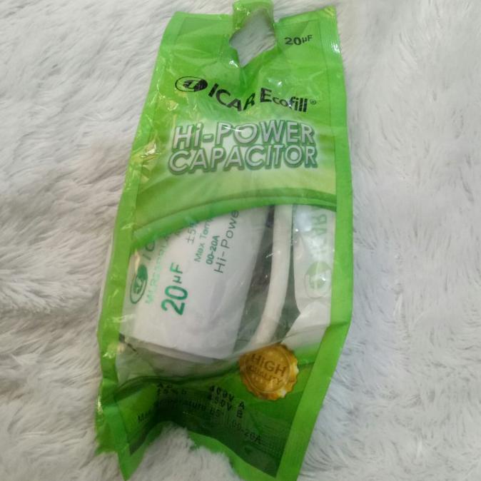 ] KAPASITOR 20 UF 450V AC ICAR