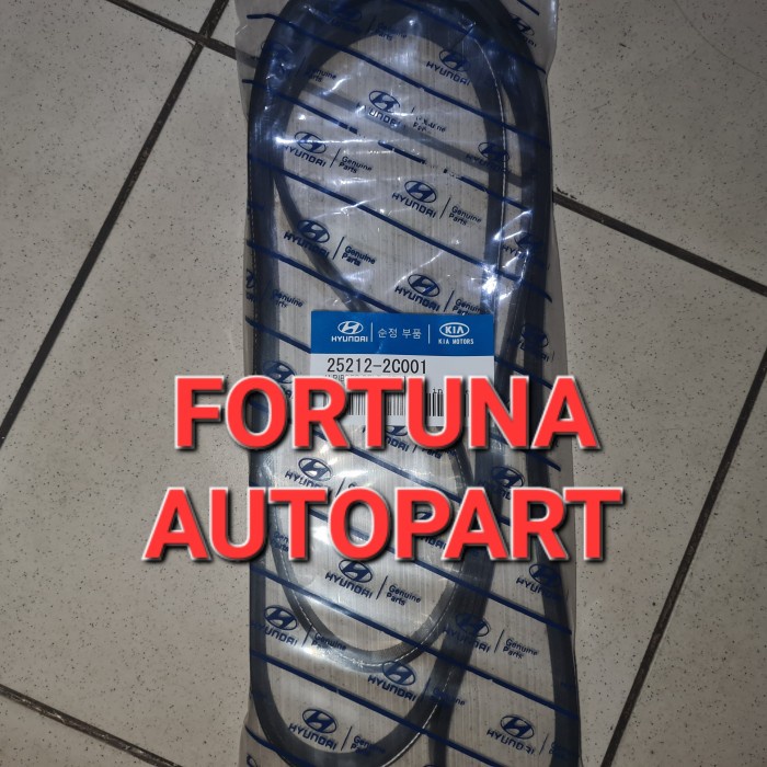 Ready Stok Van Belt Fan Belt Tali Kipas Hyundai H1 H 1 Bensin 6Pk2352 6Pk 2352 Kode 366