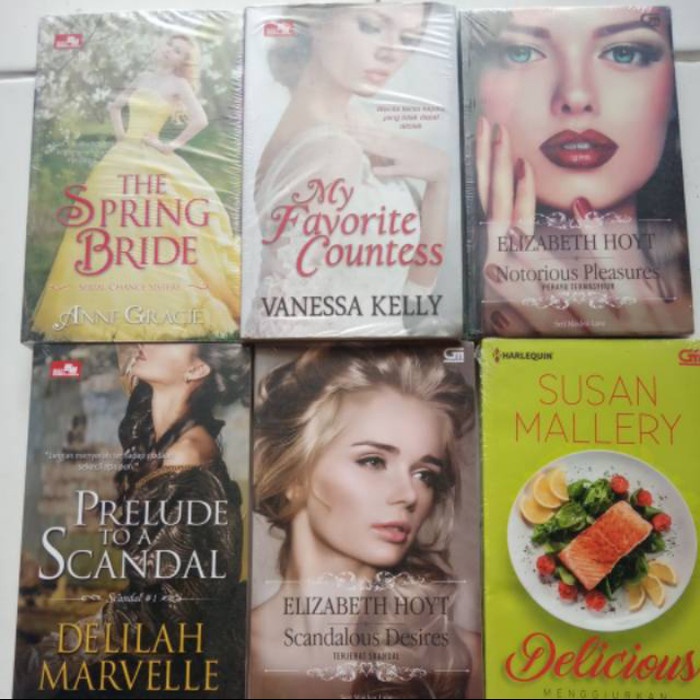 

NEW Novel gramedia 1 paket isi 6 50rb pilihan judul di deskripsi