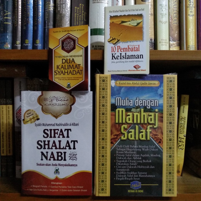 

PR0M0 Paket 4 buku Mulia dengan Manhaj Salaf Sifat Shalat Nabi 2 Buku Saku