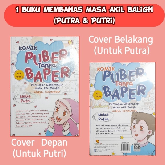 

NEW KOMIK PUBER TANPA BUPPER SC Original Nurul Chomaria Buku Islami Remaja