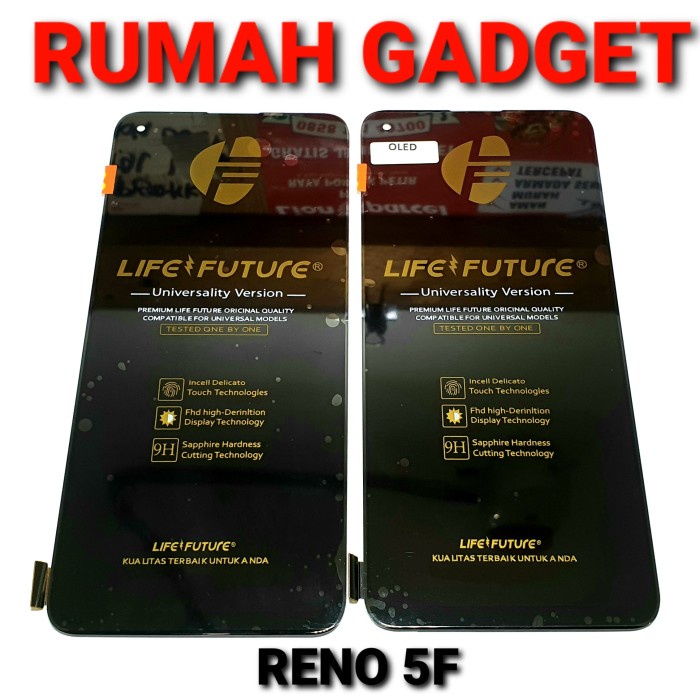 Yodhoba Lcd Oppo A74 4G/A94/A95/F19/Reno 5F/Realme 7/8 Pro Fullset Touchscreen
