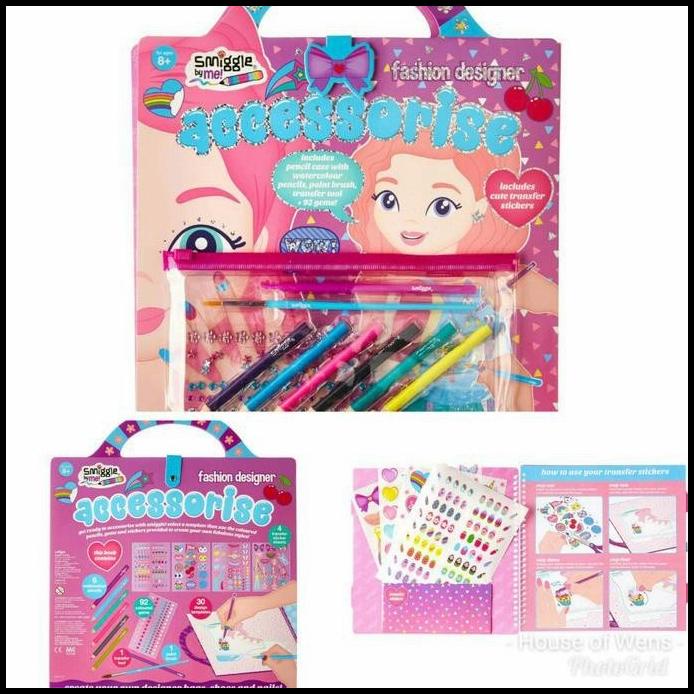 

TERMURAH SMIGGLE FASHION DESIGNER ENCHANTED STENCIL BOOK - BUKU SMIGGLE !!