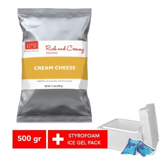 

Hariya Cake Frosting Cream Cheese Plus Packaging