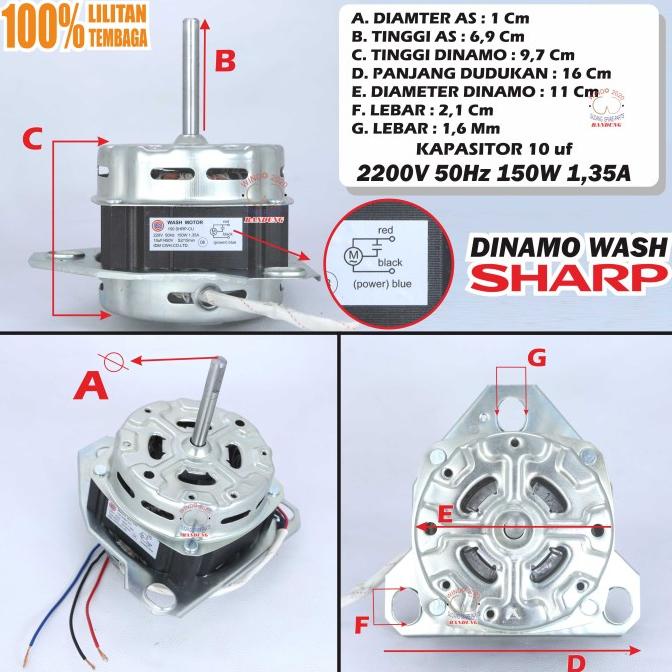 *:*:*:*:*] DINAMO WASH MESIN CUCI SHARP | Dinamo Pencuci Mesin Cuci SHARP
