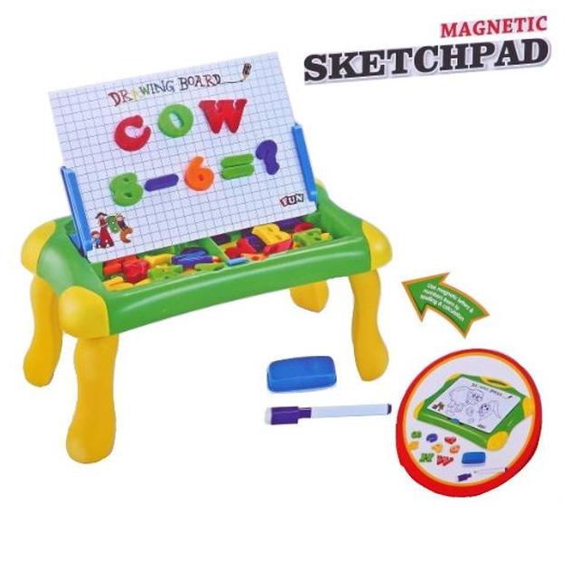 

>*>*>*>*] Multifunction Art Desk Funny Learning Easel Meja Lipat Belajar Anak