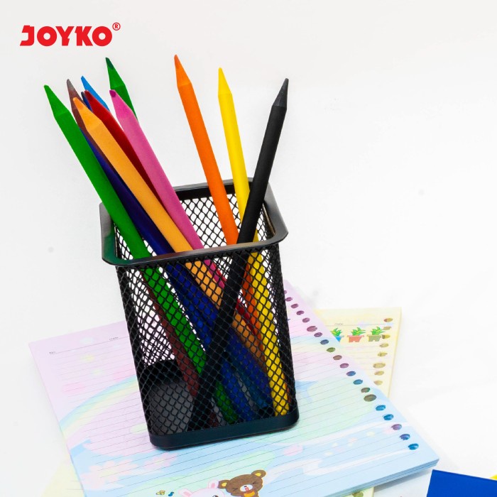 

Joyko Desk Set Pen Holder / Tempat Alat Tulis Meja Kantor BESI DS-17