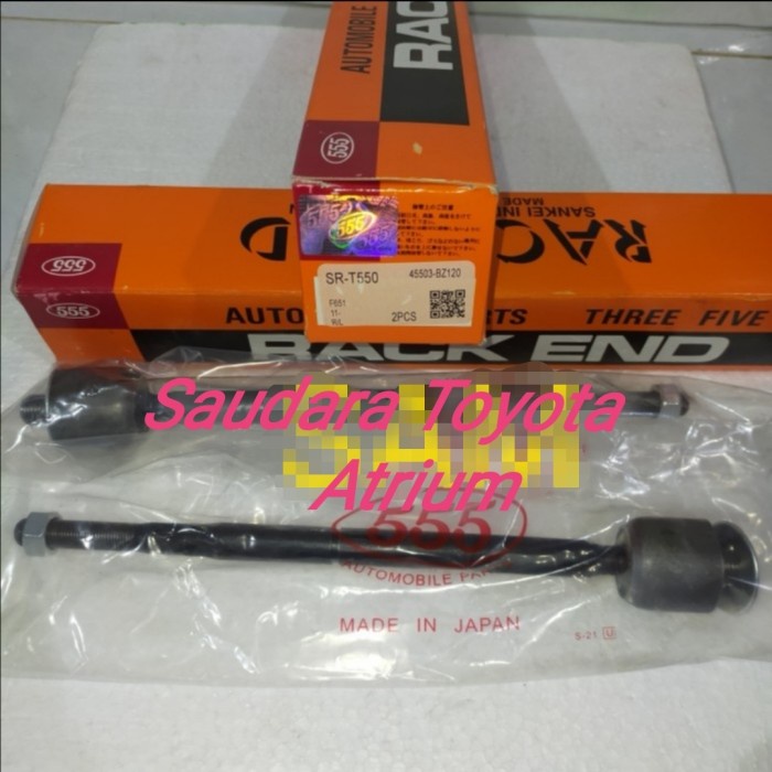 Rack End Long Tierod Tie Rod Allnew Avanza Xenia Veloz 555 Japan [Kode Aa001Kode Aa002Kode Aa003Kode