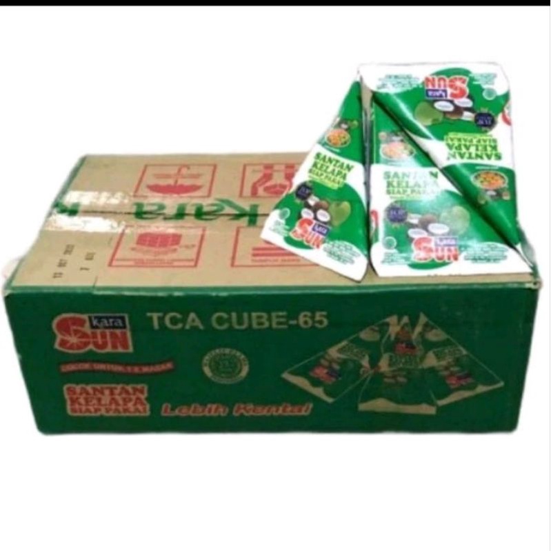 

SUN KARA Santan Kelapa Siap Pakai 1 DUS Isi (36pcs)