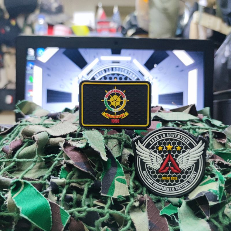 Patch Rubber Logo Karet SATPOL PP