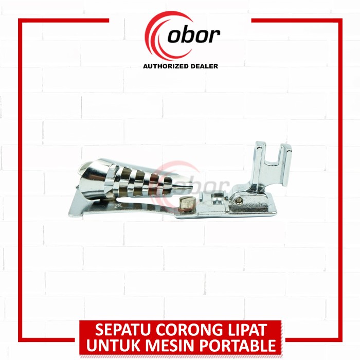 Sepatu Corong Lipat Pasang Bias Bisban Mesin Jahit Portable