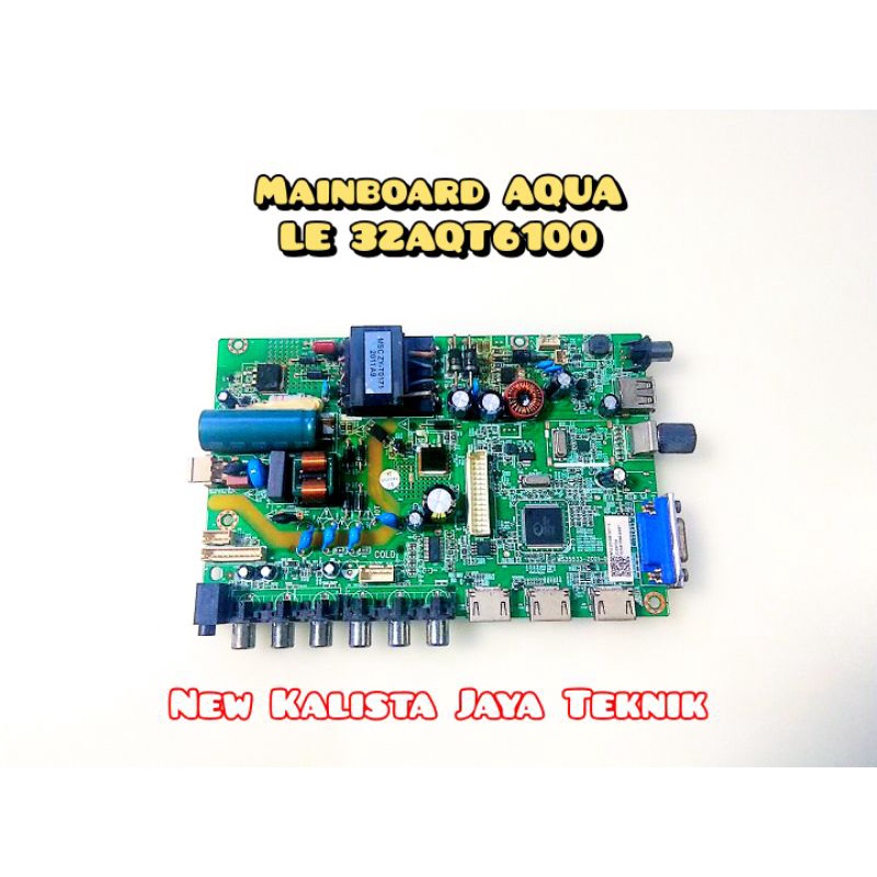 MAINBOARD TV AQUA LE 32AQT6100 ORIGINAL MS3533-ZC01-01 MB AQUA 32AQT6100 MOTHERBOARD TV LE32AQT6100 