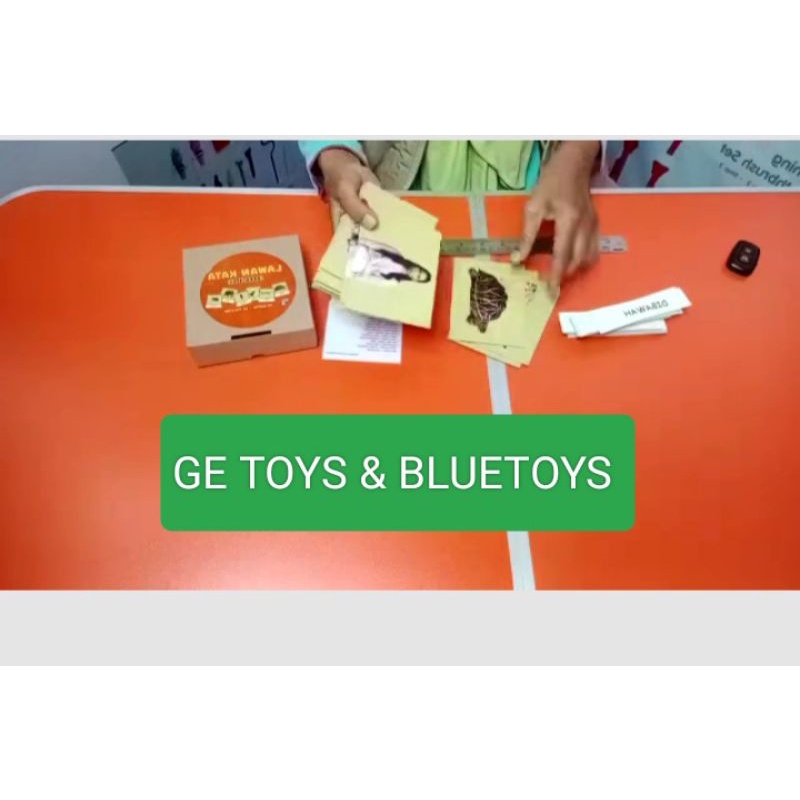 (GETOYS) KARTU LAWAN KATA/IQ DEVELOPMENT/SPEECH DELAY TERLAMBAT BICARA
