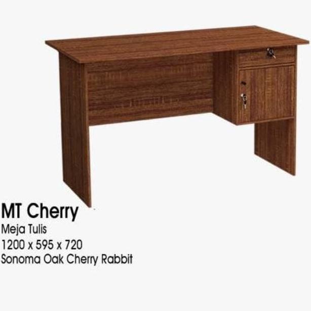 Meja Kerja / Kantor / Belajar / Kasir Gstar 60 X 120 Cm - Mt Brown