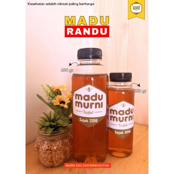 

MADU RANDU MURNI 100% ASLI