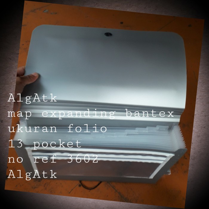 

Promo Map Expanding Bantex 3602 Size Folio 13 Pockets. Ori