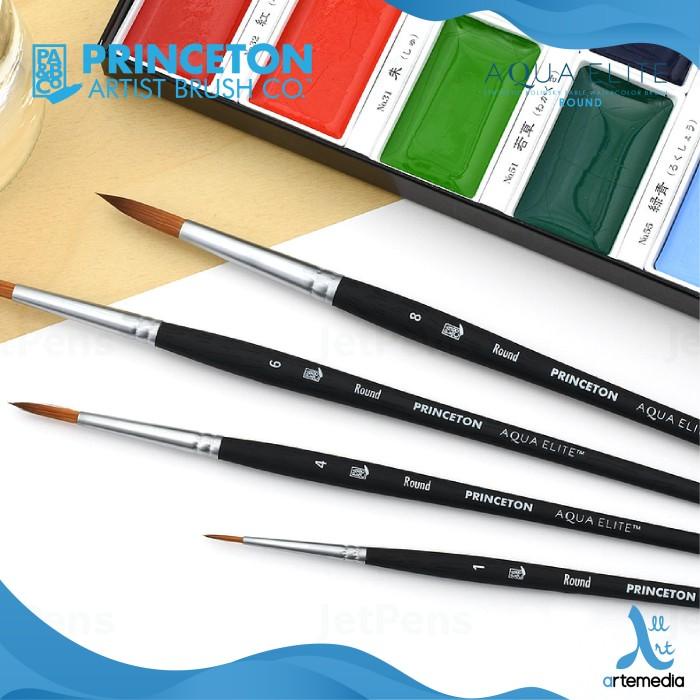 

Kuas Lukis Princeton Aqua Elite 4850R Round Synthetic Brush SH Best seller