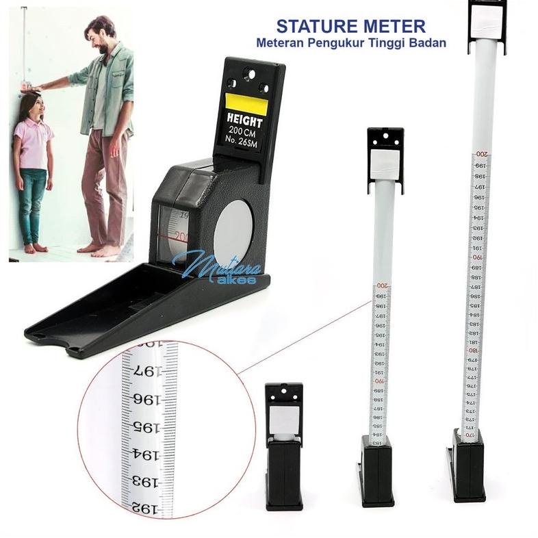 Flash Sale Stature Meter / Statur / Meteran / Pengukur Tinggi Badan / Microtoice / Alat ukur Tinggi Badan