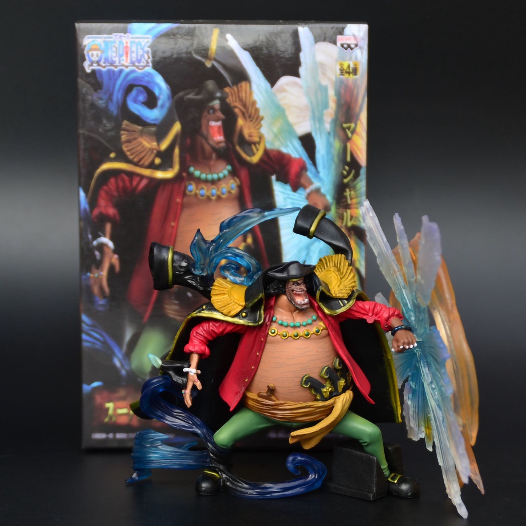 One Piece Boa Hanco Kurohige Blabeard Crocodile Jinbe Action Figure