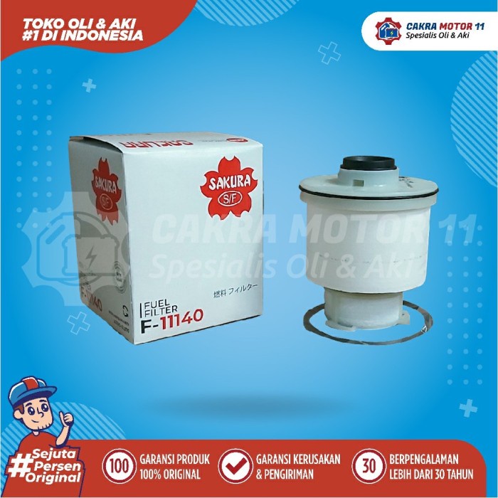 TOYOTA INNOVA REBORN DIESEL FUEL FILTER SAKURA F-11140