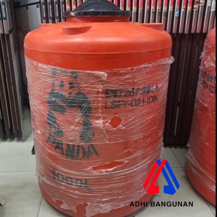 Terlaris Tangki Toren Air Panda 1000 Liter Super Ekonomis (Sni)