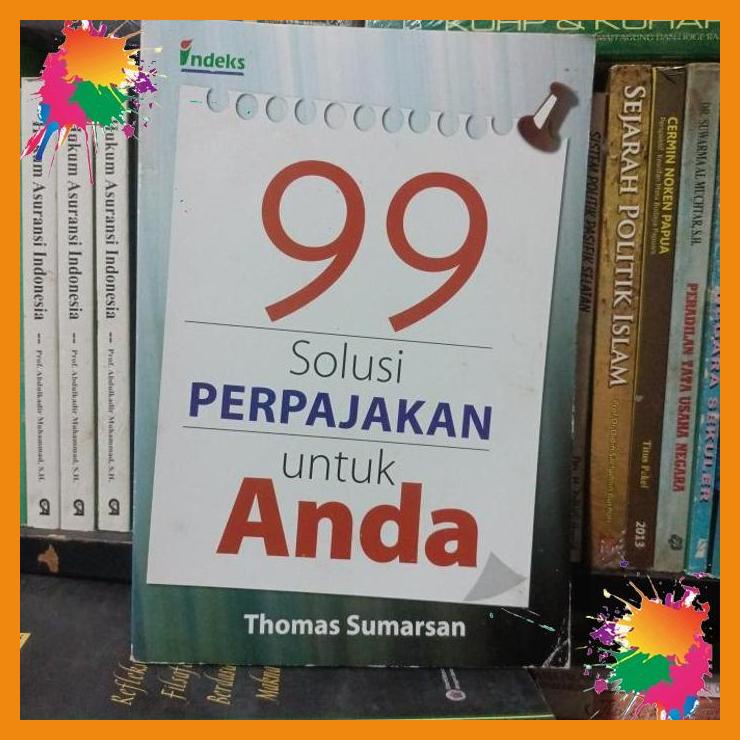 

original buku 99 solusi perpajakan untuk anda [fany]