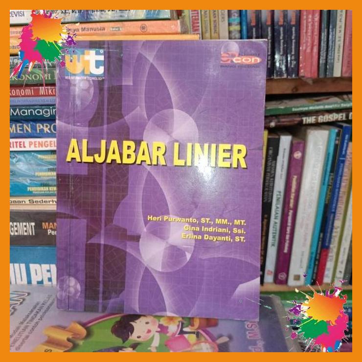 

original buku aljabar liniar [fany]