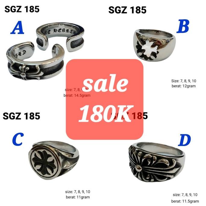 CHROME HEARTS DAGGER Titanium Ring (Super Replika)