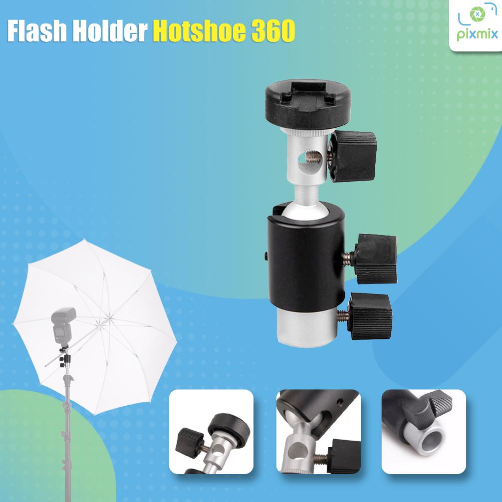 Flash Holder Hot Shoe | Bracket Flash Shoe Umbrella Holder 360